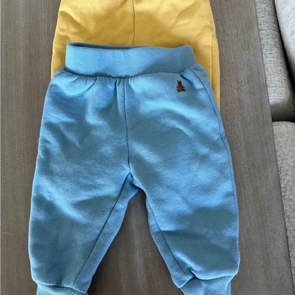 BabyGAP Blue and Yellow Joggers